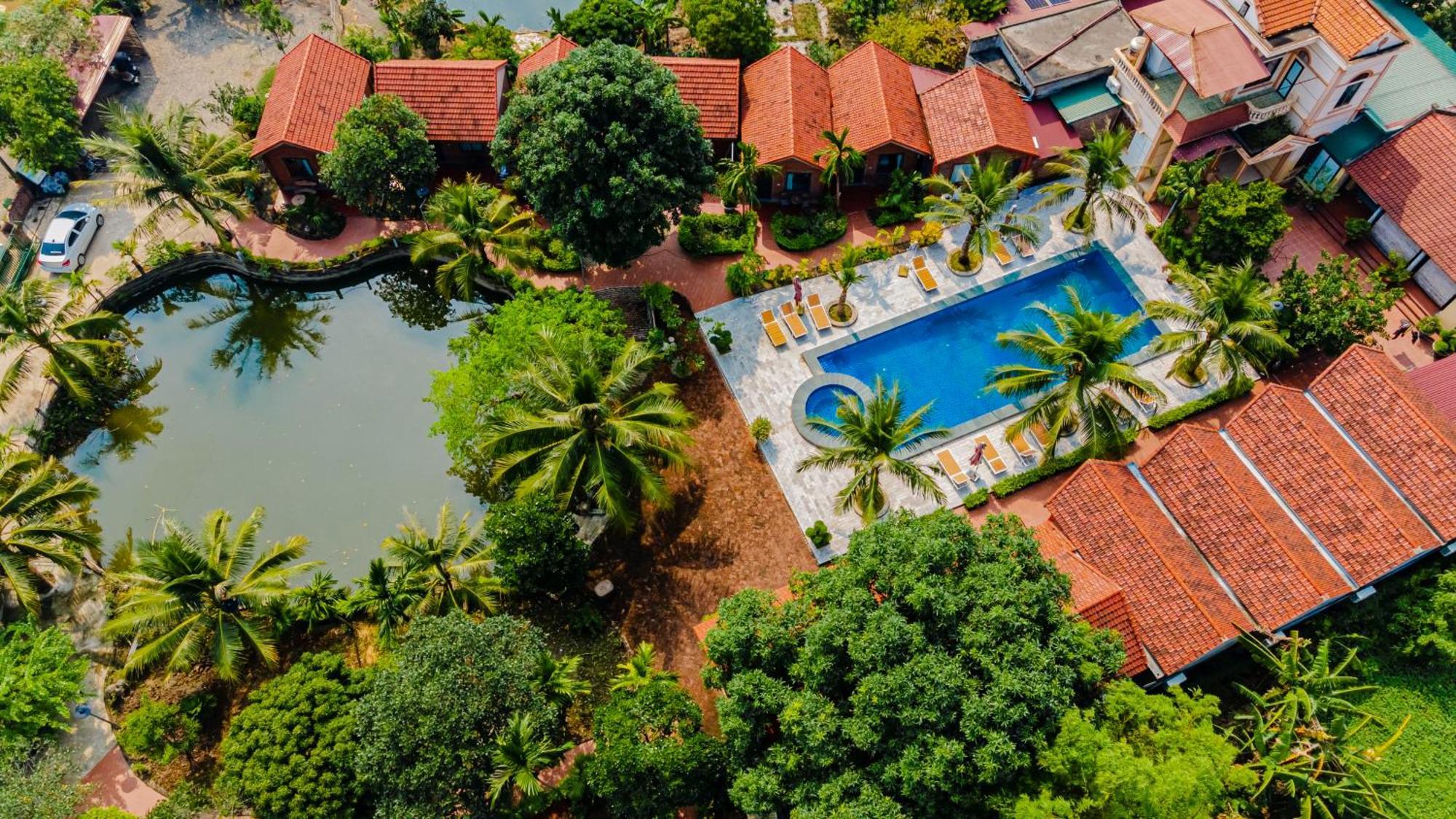 Tam Coc Green Garden Bungalow Ninh Binh Exterior photo