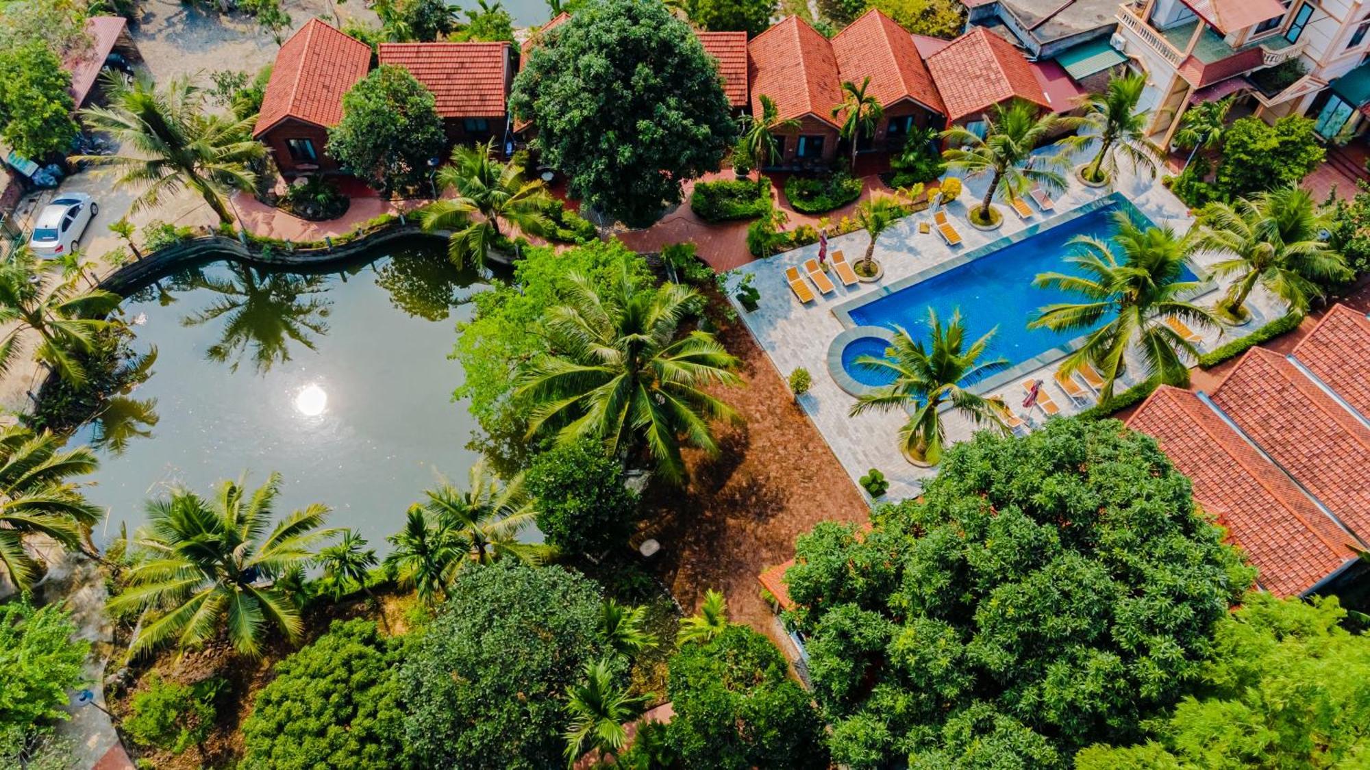 Tam Coc Green Garden Bungalow Ninh Binh Exterior photo