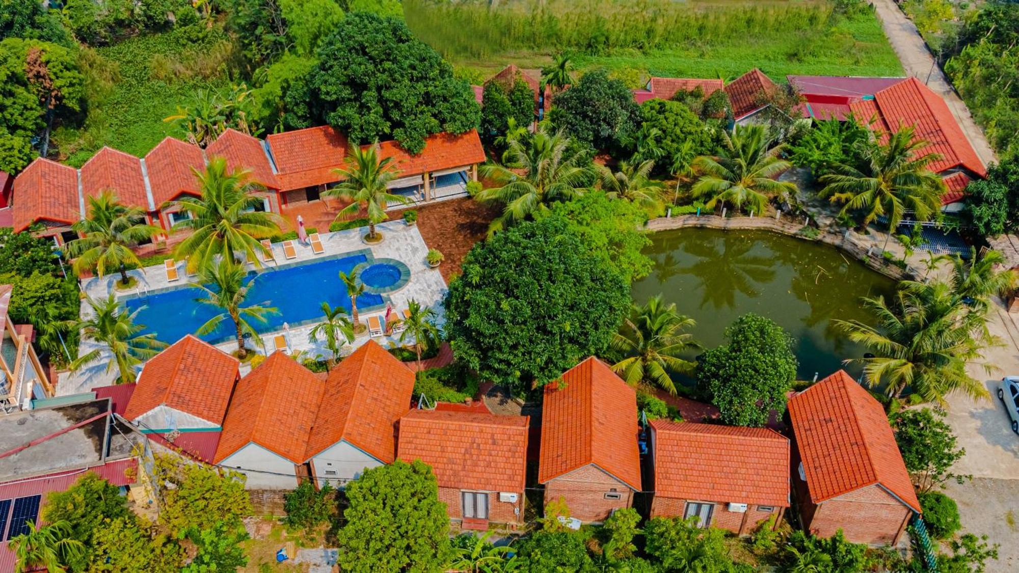 Tam Coc Green Garden Bungalow Ninh Binh Exterior photo