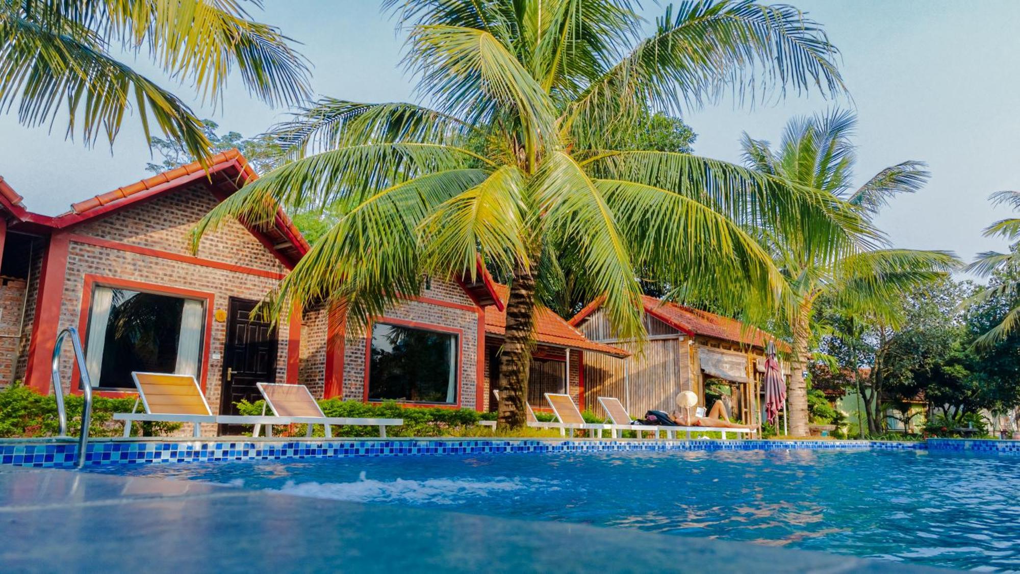 Tam Coc Green Garden Bungalow Ninh Binh Exterior photo