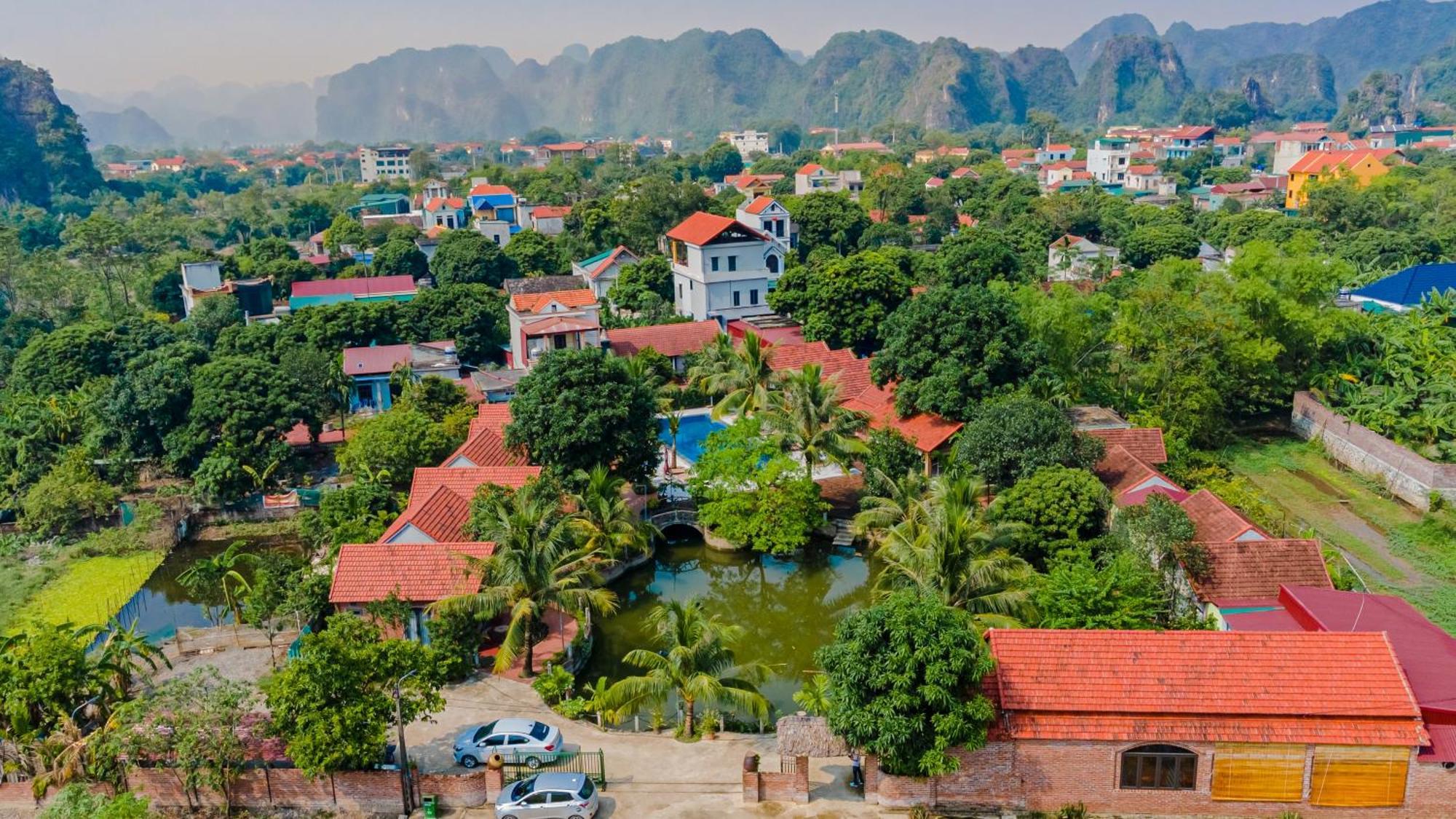 Tam Coc Green Garden Bungalow Ninh Binh Exterior photo